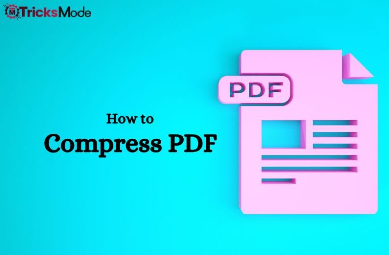How to Compress PDF