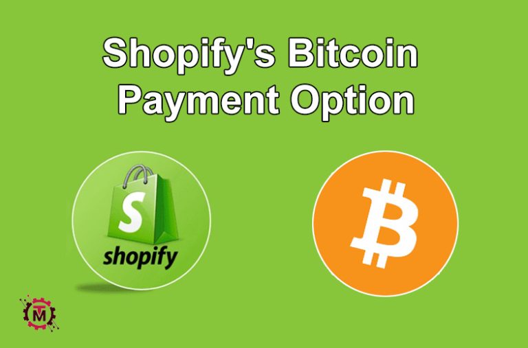 Shopify's Bitcoin Payment Option