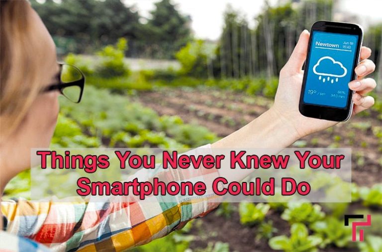 Interesting Things Your Smartphone Could Do