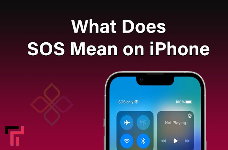 What Does SOS Mean on iPhone