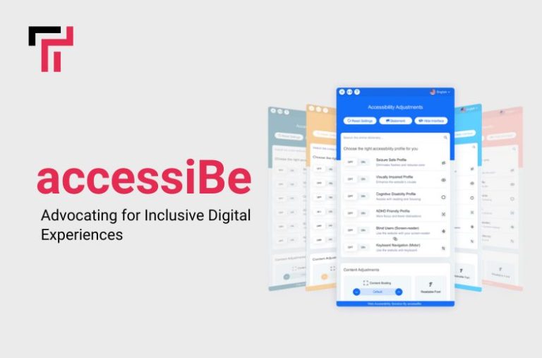 accessibility adjustments interface of accessiBe's accessWidget